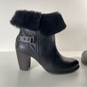 Black 9 UGG Jayne Sheepskin Booties